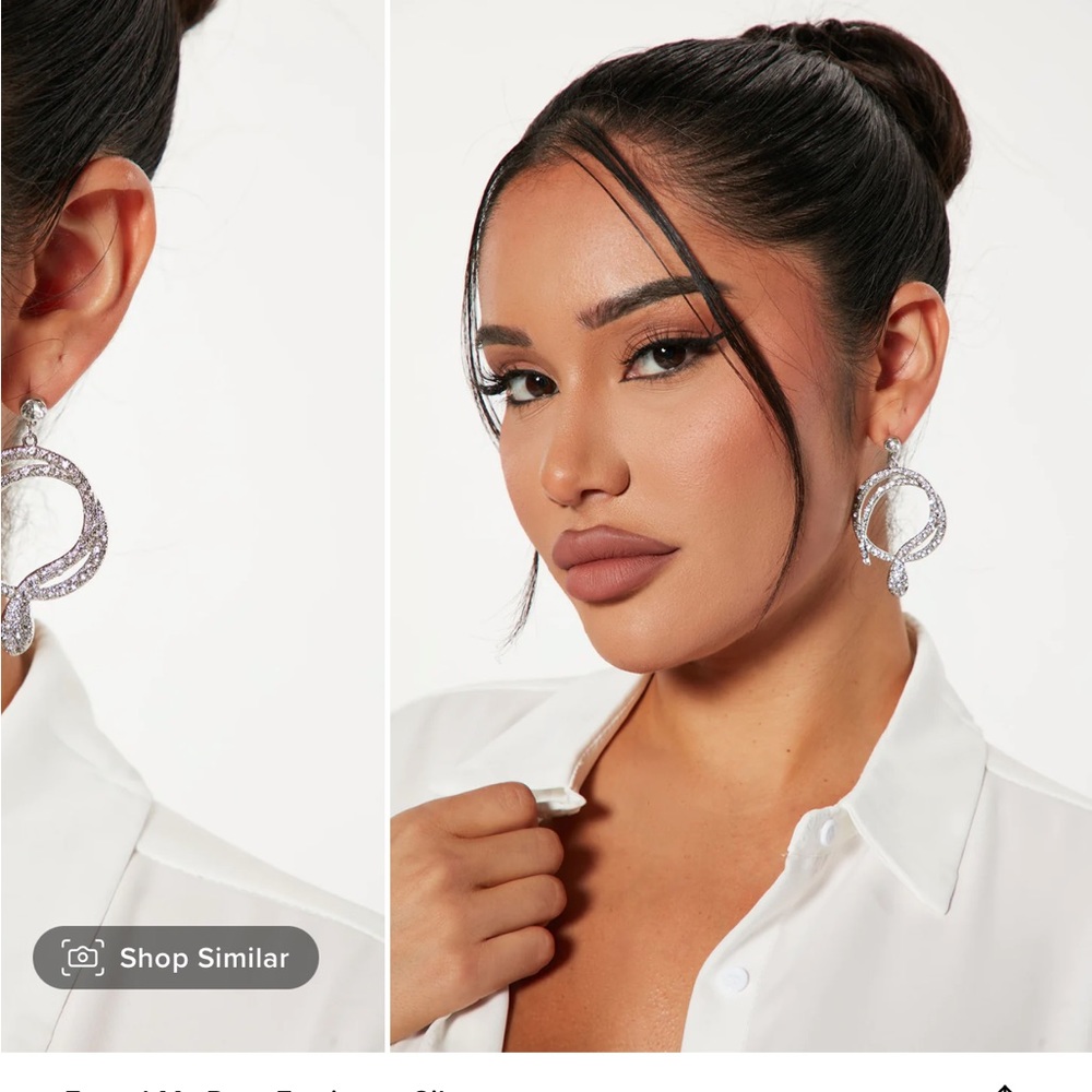 Snake earrings